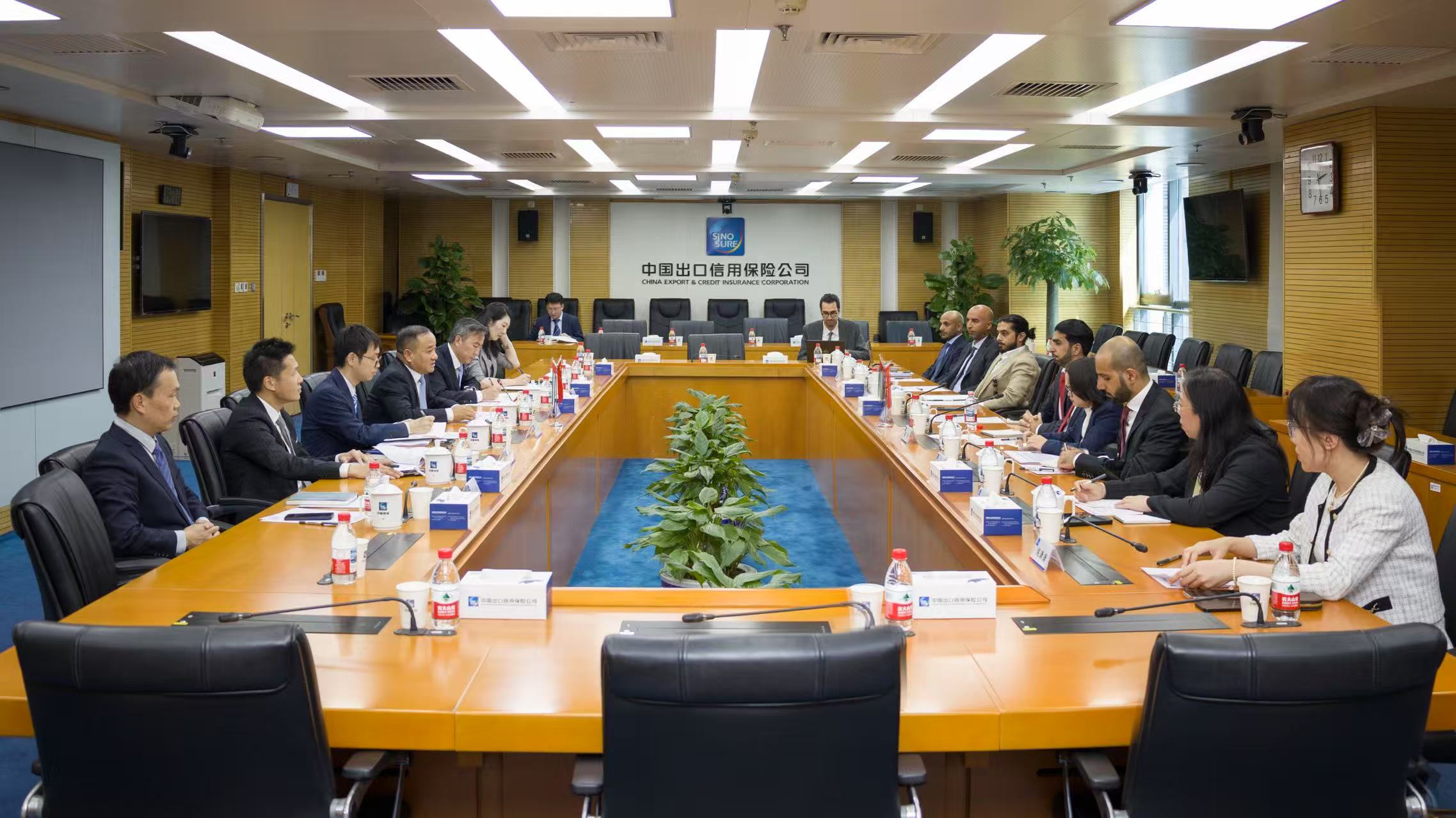 CFO of UAE's ADNOC Visits SINOSURE